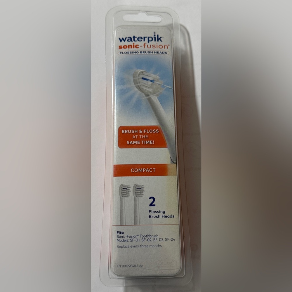 Waterpik Sonic-Fusion Flossing Brush Heads - White